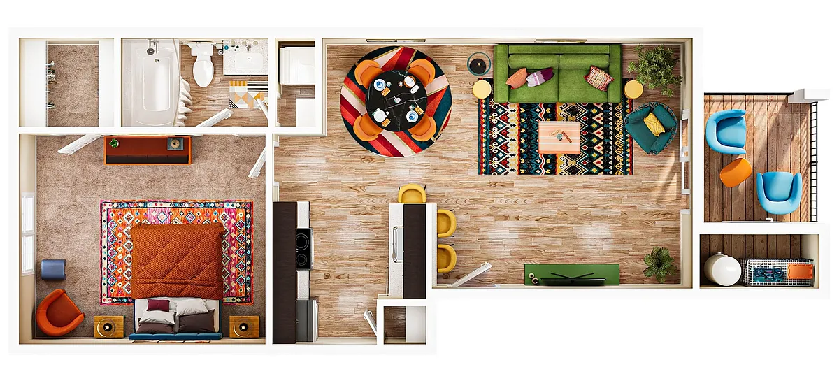 Floor plan A1