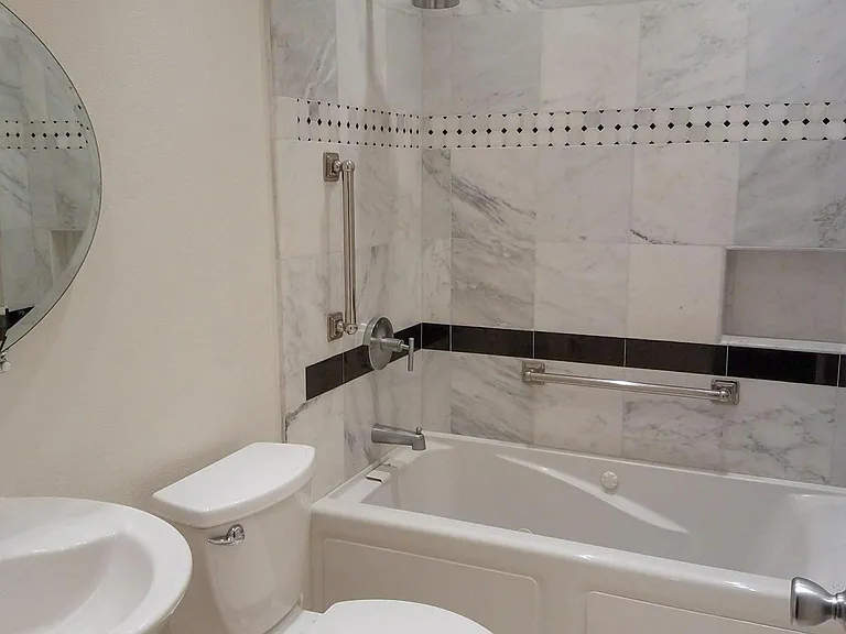 Beautiful guest bathroom!