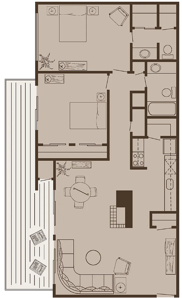 Floor plan B E4