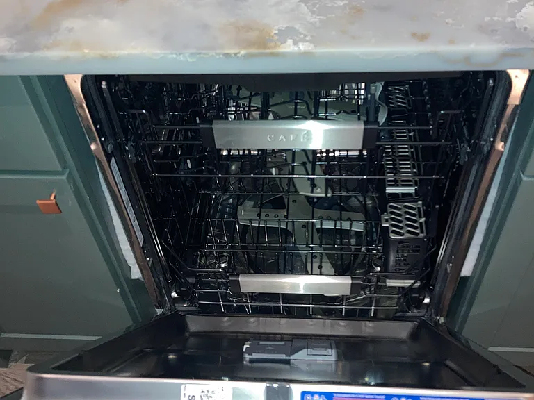 Premium stainless steel dishwasher with modern design.