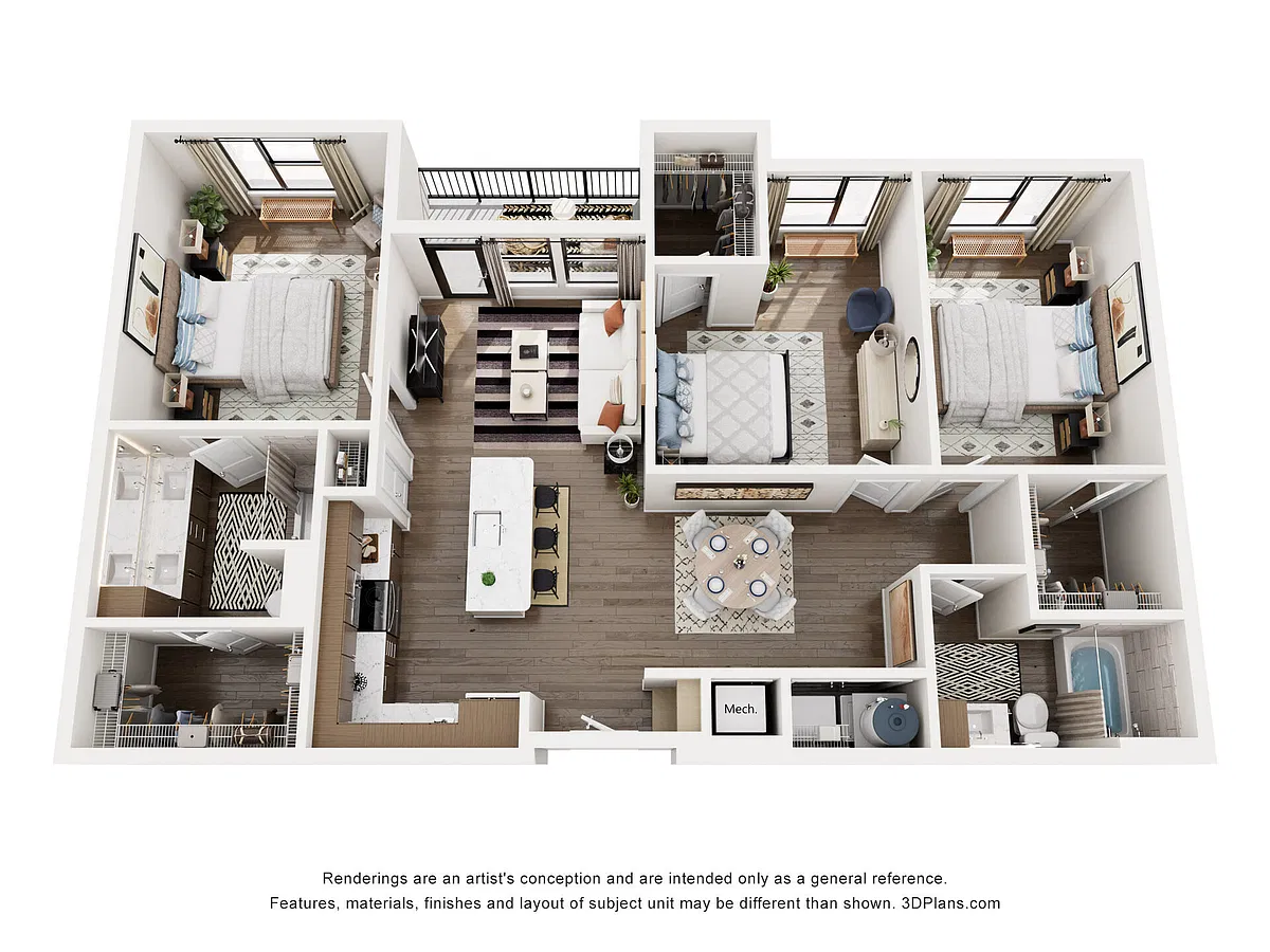 Floor plan C1