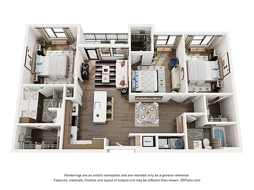 Floor plan C1