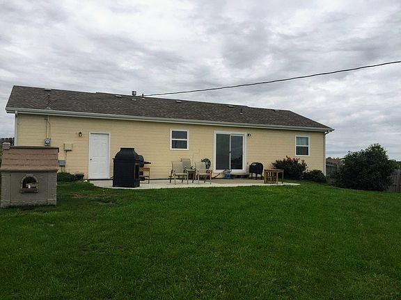 Large fenced in backyard.