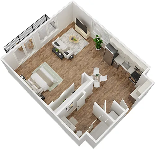 Floor plan The Jazz Room