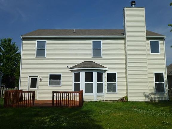 Back Yard with Deck