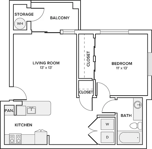 Floor plan A03