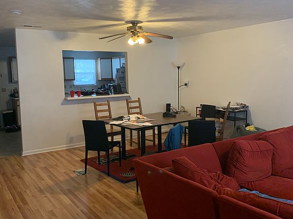 View of living room from the entrance door
