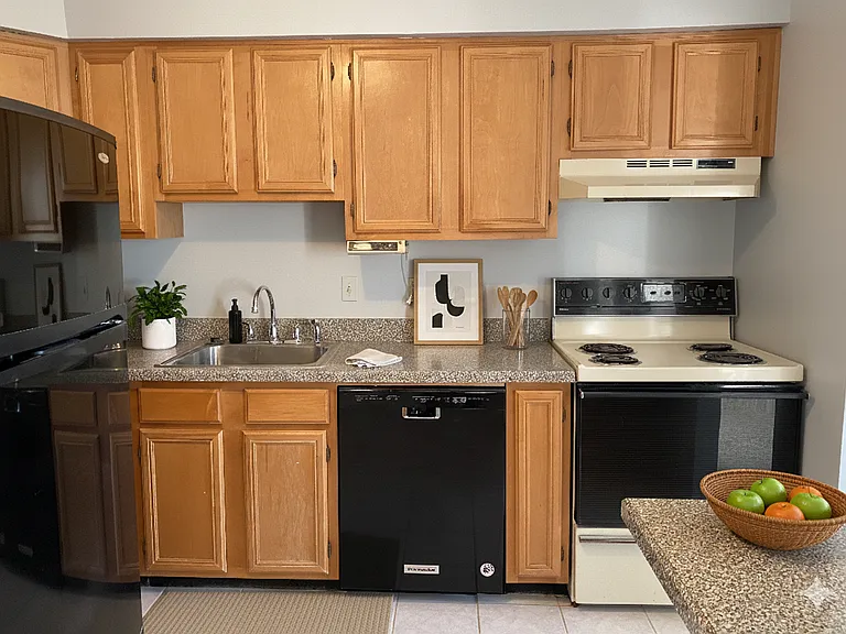 AI Staged - KItchen