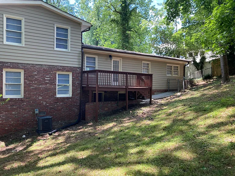 Back of the house