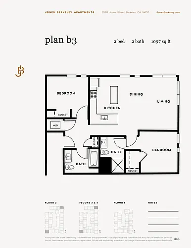 Floor plan B3