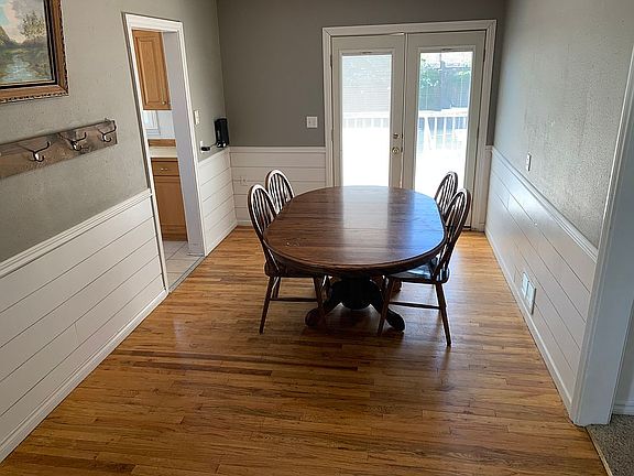 Dining area/ back door