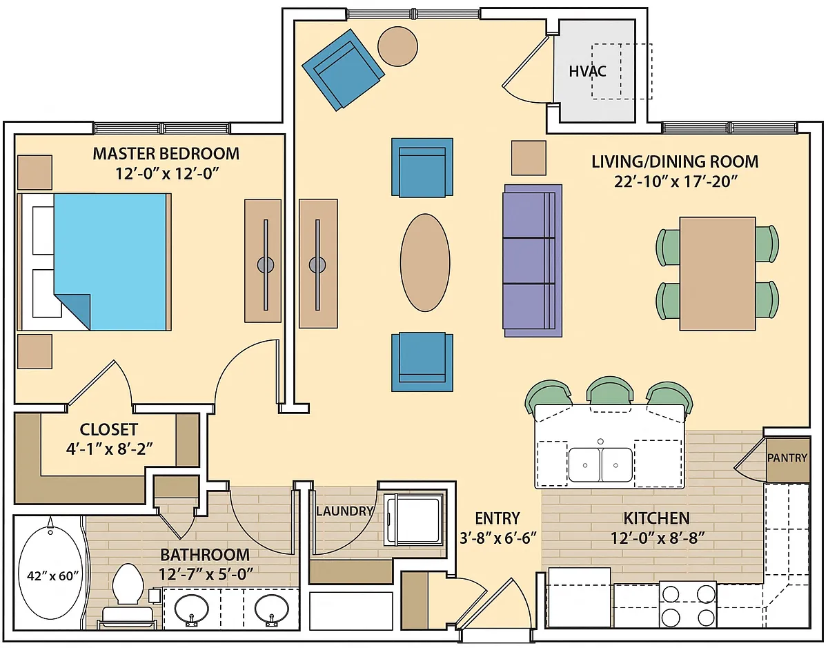 Floor plan Constellation