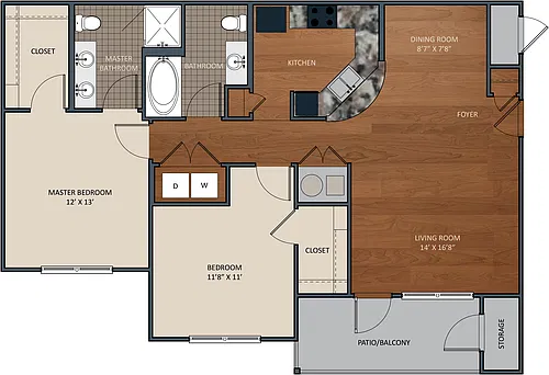 Floor plan The Bijou