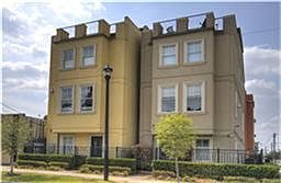 1318 Hadley (on left in photo) faces Austin & has fenced front yard with gate & paved walkway. Landscaping maintained by HOA.