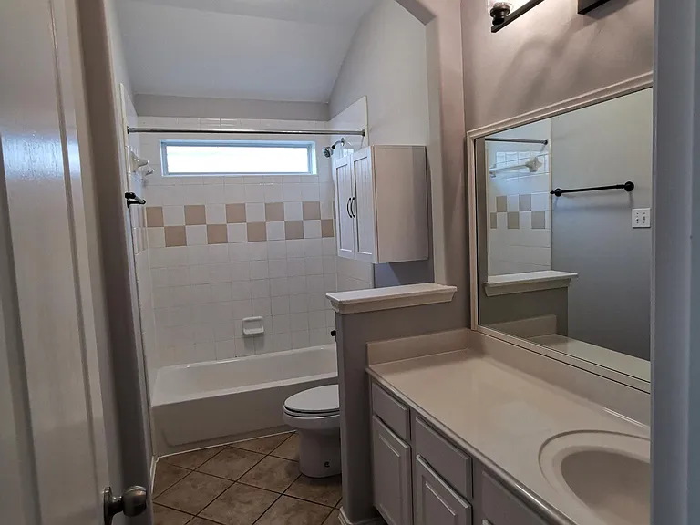 Secondary bathroom