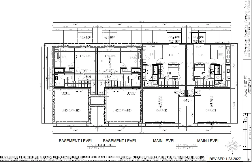 Floor plan Pinnacle Square 1 Br