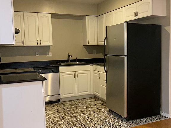 kitchen with new tile