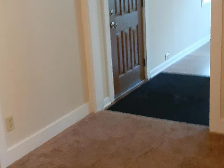 Entrance view from dining room