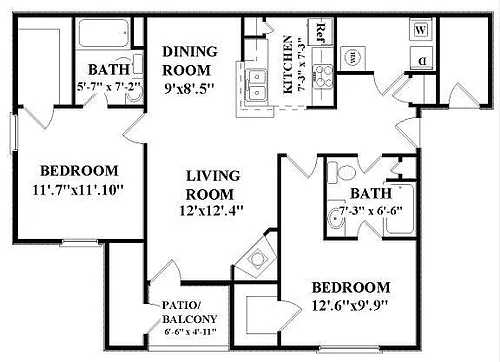 Floor plan The Sail