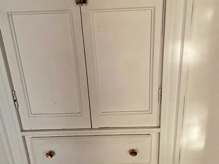 Hallway linen closet