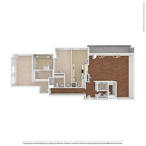 Floor plan Raymond Ave