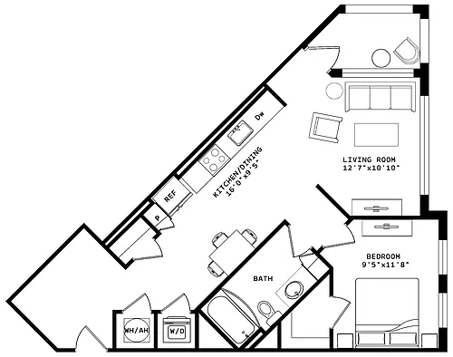 Floor plan Fuller
