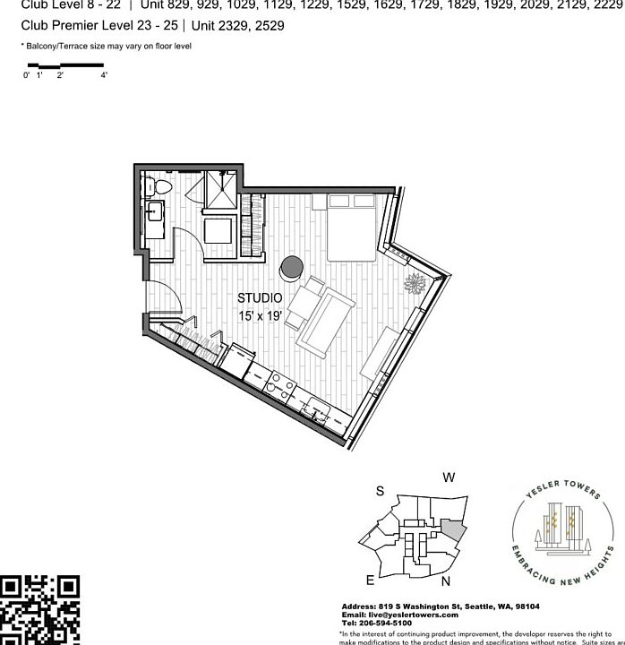 2nd image of 819 S Washington St #925