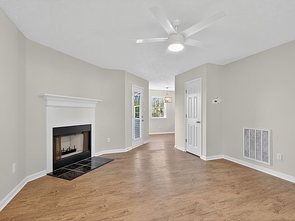 Living Room and Fireplace