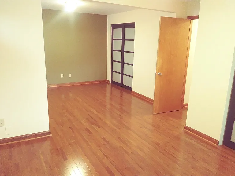 Dual closets in bedroom