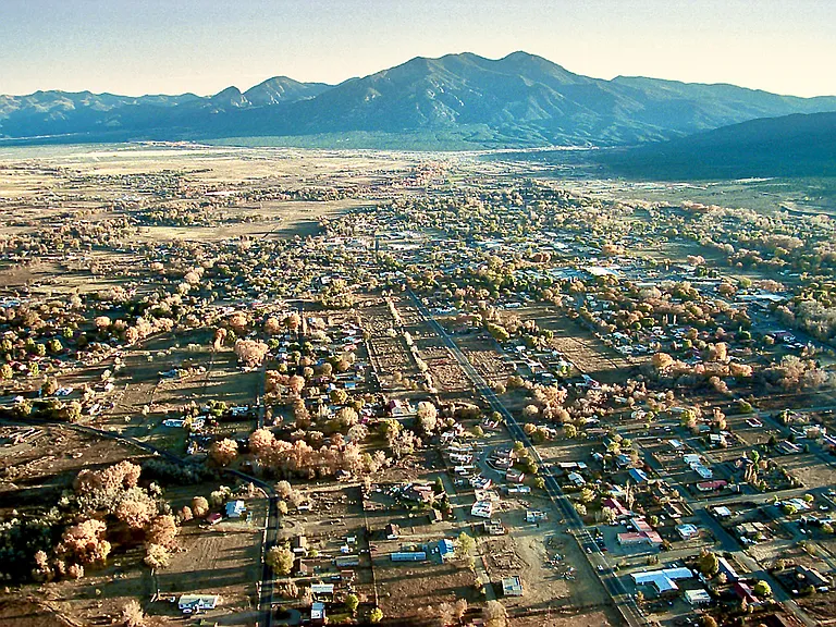 Taos Aerial View