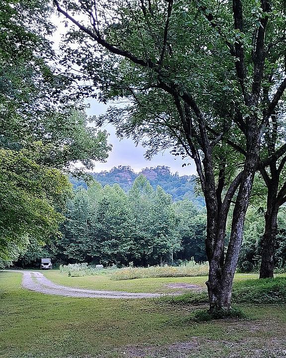 The road you come in on.