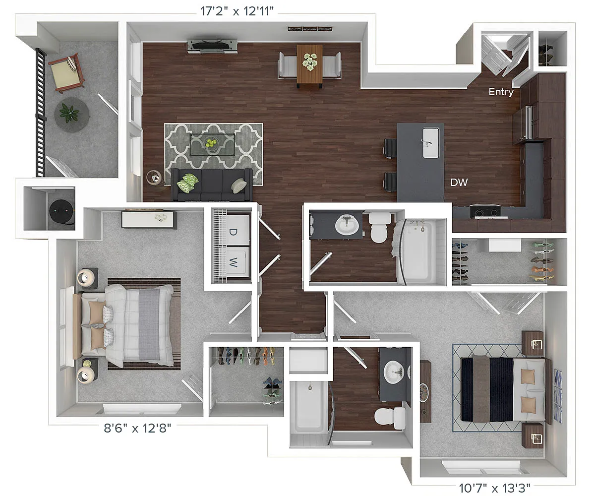 Floor plan B2-1083