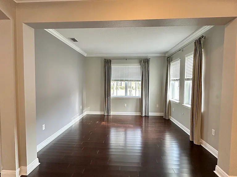 Formal living room upon entry