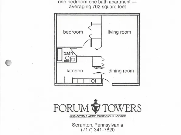 220 Linden St APT 607, Scranton, PA 18503