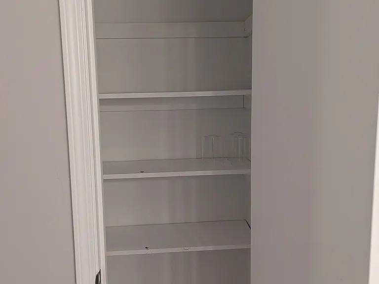 Hall closet