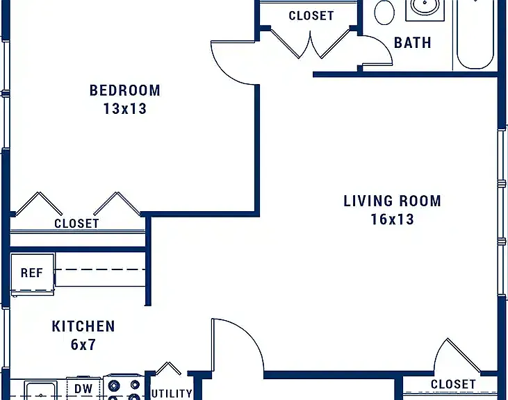 1 Bedroom A - thumbnail 1 Bedroom A - thumbnail