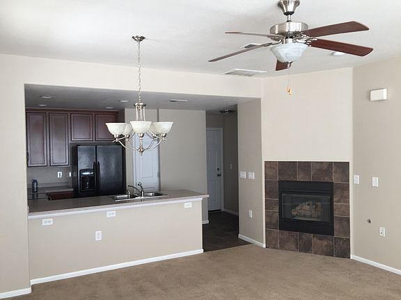Living Room with View Into the Kitchen