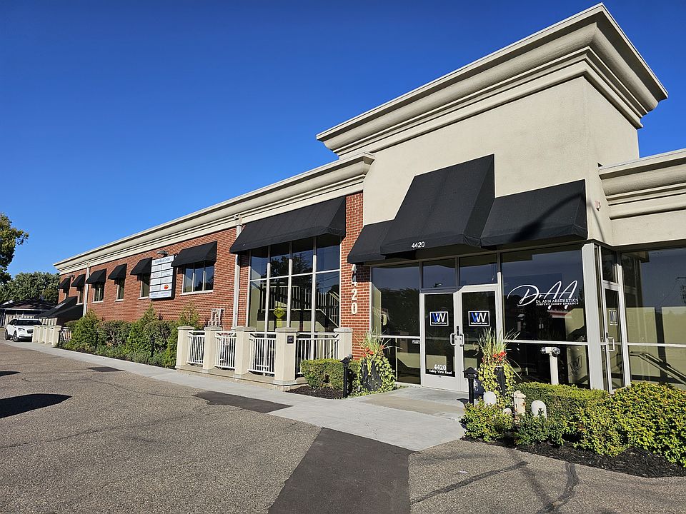Valley Wood Center makes a strong first impression with a sleek exterior and well-kept landscaping.