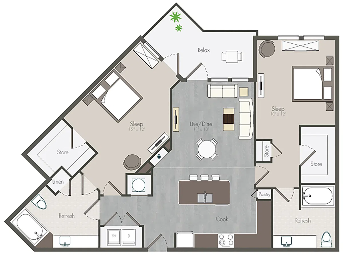 Floor plan Graham