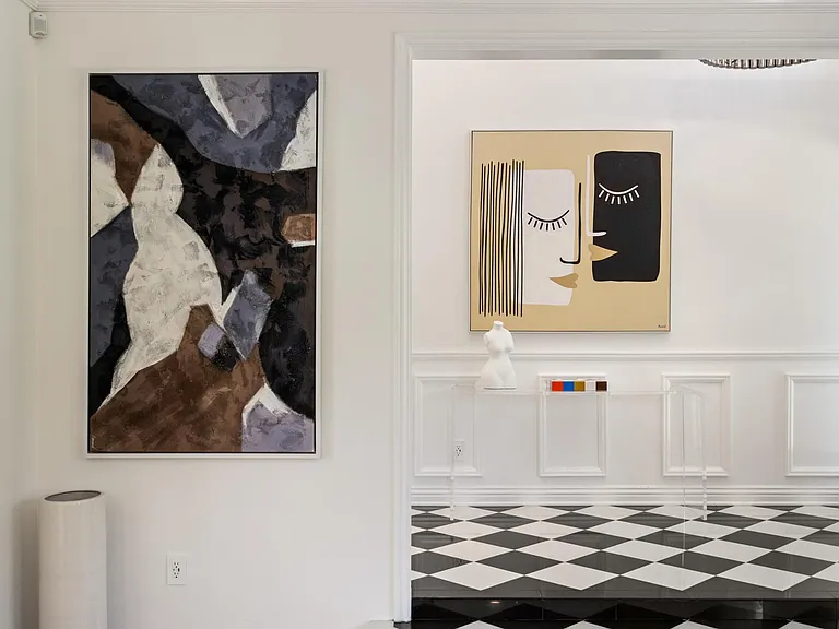 Discover artistic allure as creative touches weave an aesthetic tapestry throughout the home.