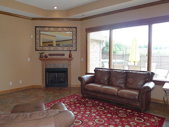 Family Room With Gas Log Fireplace