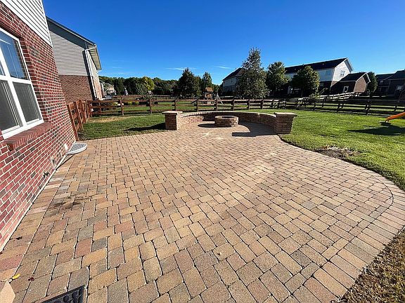 Paver patio