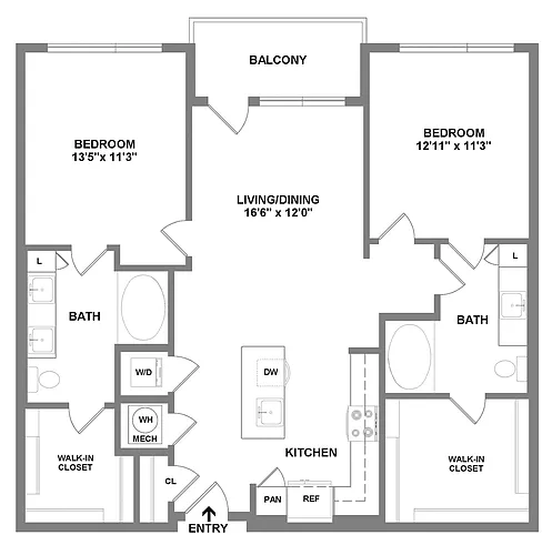 Floor plan B3-1170