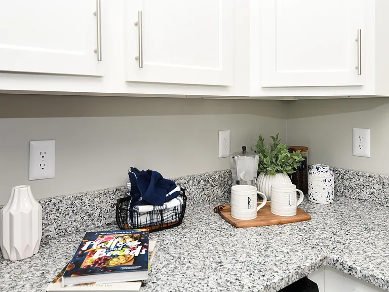 Granite Counters in Kitchen