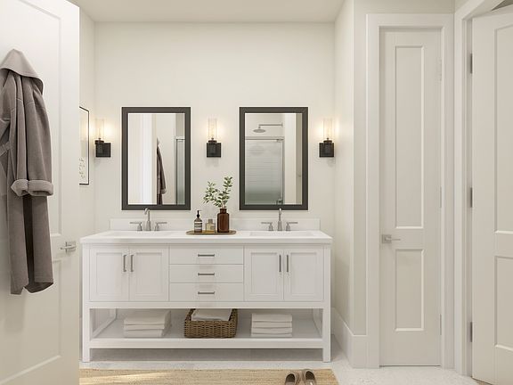 Vanity in primary bath