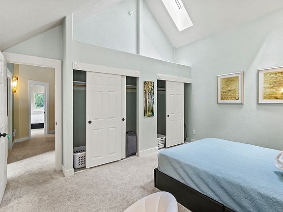 Maple room double closets
