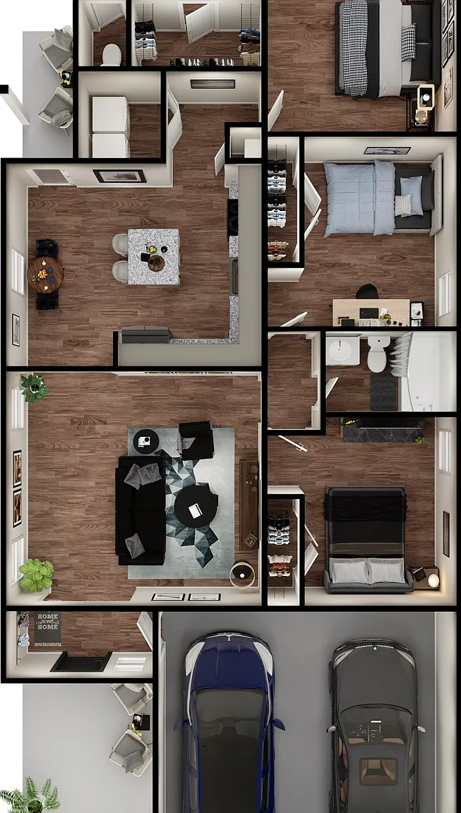 3 bed, 2.0 bath, 1266 sqft, $2,173 — Photo 1