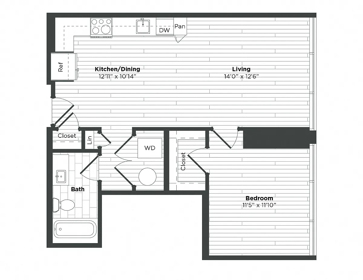 Floor plan 1D
