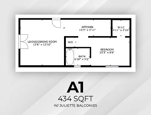 Floor plan A1