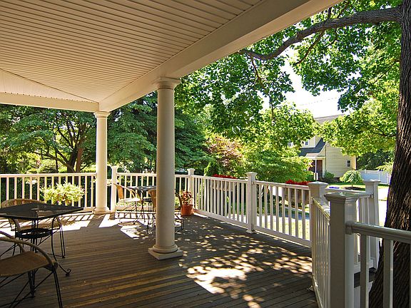 Entertain on your spacious wrap-around porch!